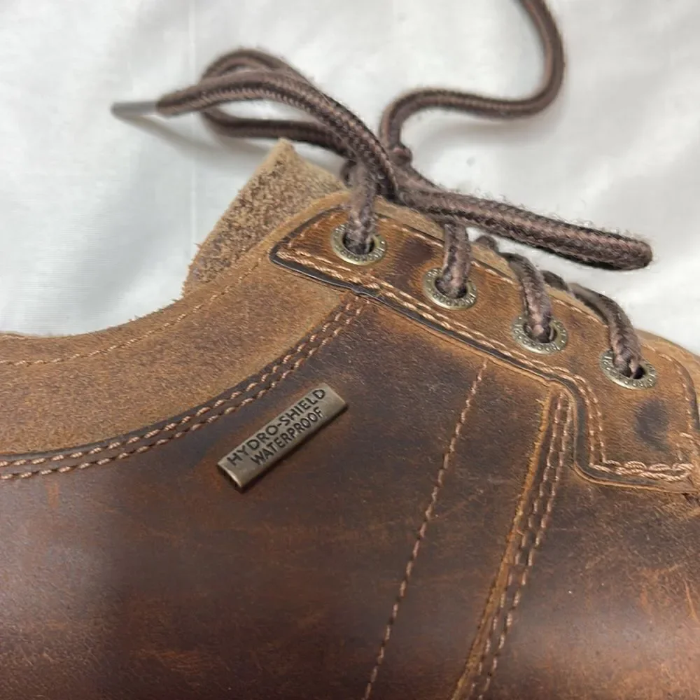 Rockport Hydro-Sheild Waterproof Rugged Bucks II Leather Oxfords. Size 10.